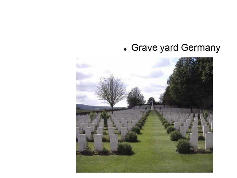 Grave yard Germany